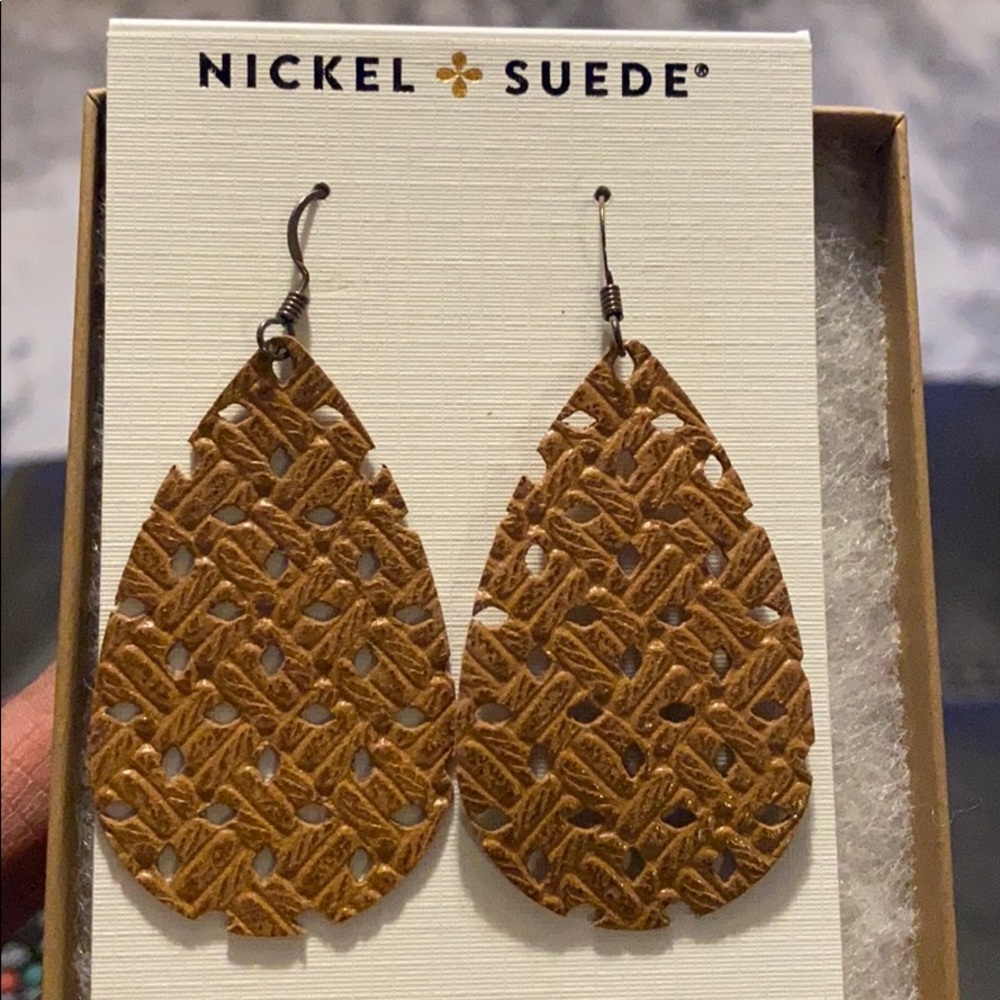 Nickel & Suede size Small Tan Woven